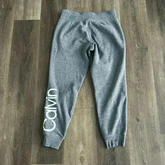 Calvin Klein Jogger pants.  Women’s size small.  Dark grey.  Good condition! - Picture 6 of 6